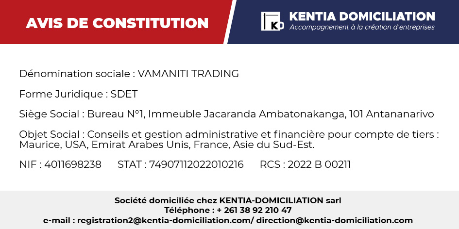 VAMANITI TRADING – SDET