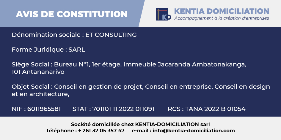 ET CONSULTING